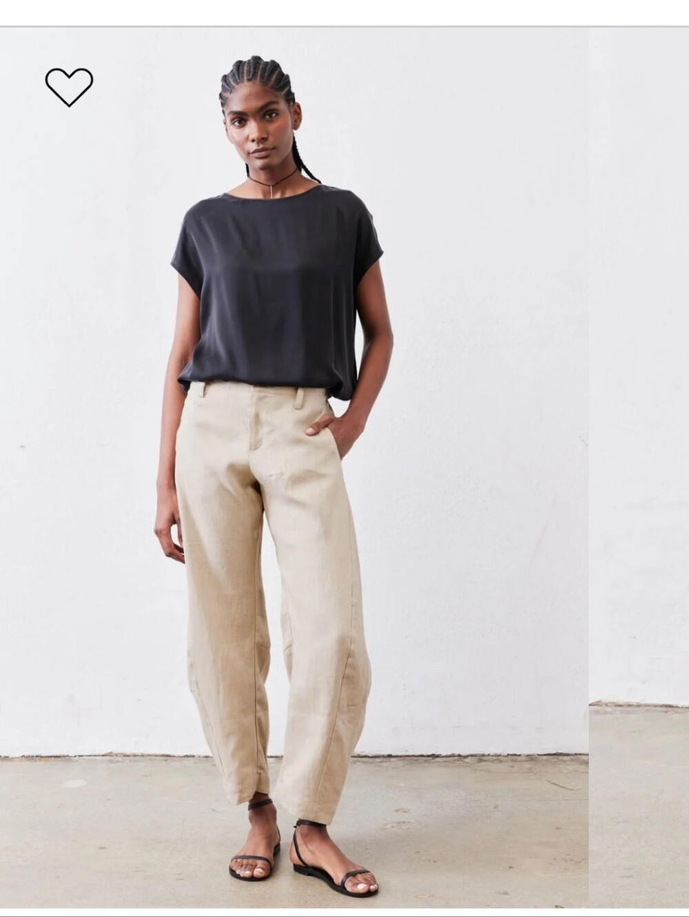 Ruti Uptown Loose Linen Pants
